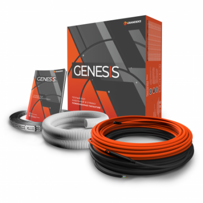 Изображение №1 - Система теплого пола кабельная двухжильная Genesis 80,0 м. 1600Вт.